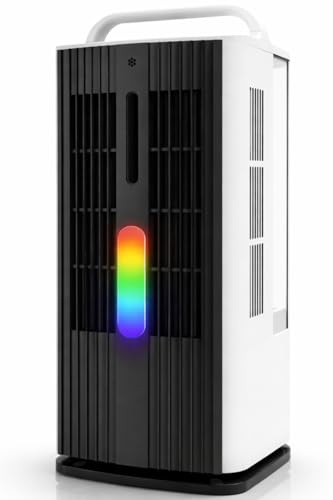 XAMATTS 1700ml Portable Air Conditioner Fan with LED Light Cooler