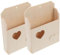 Kisangel 2er-Box Umschlagbox DIY-briefkasten Zum Valentinstag Bank Für Kleiner Briefkasten Münzbank- Hängender Briefkasten Süßer Briefkasten Banken Für Holz Beige