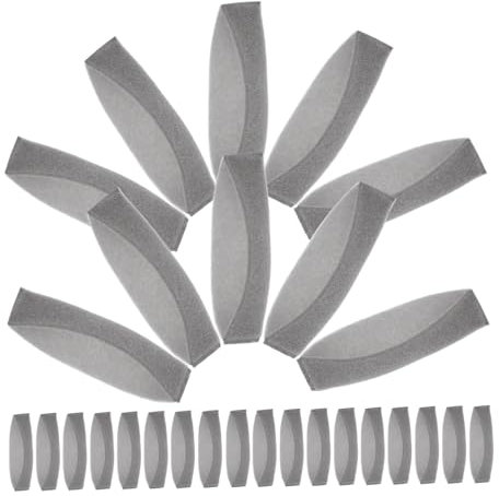 WEKADRIN 50stücke Anzug Kleiderbügel Hüllen Schaumstoffüberzüge Für Kleiderbügel Schulterschutz rutschfeste Griffe Schutzpolster Schwarz