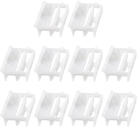 Lot de 10 Agrafes E36 en Plastiques,Clips de Fixation de Porte Latérale de Voiture Compatible avec E36 E46 51718184574