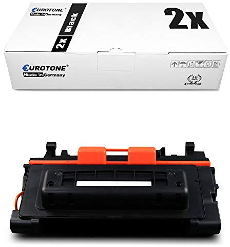 2X Müller Printware kompatibler Toner für HP Laserjet Enterprise 600 M 601 602 603 xh x DN m n ersetzt CE390A 90A