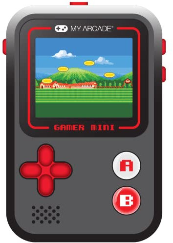 My arcade Gamer Mini Classic 160 en 1 Noir Gris Rouge