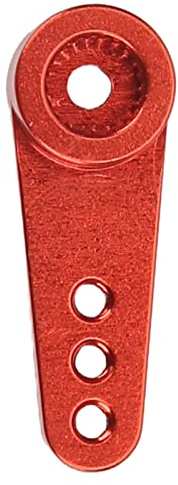 plplaaoo 21T RC Servo Arm & Servo Horn Arm aus Aluminiumlegierung – CNC Lenkarm für MD922, MD933 Servos & RC Modelle wie Auto, LKW, Buggy (Rot)
