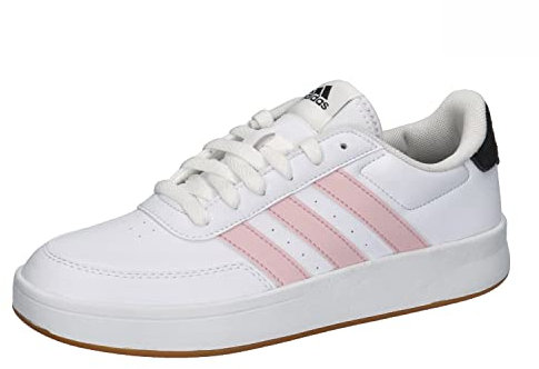 adidas Breaknet 2.0 Shoes Femme Chaussures, Cloud White Clear Pink Core Black, 39 1/3 EU