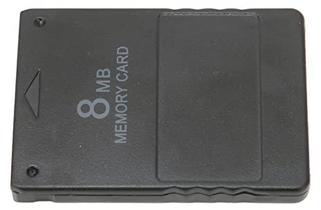 Memory Card for PS 2,8M-256M Memory Card High Speed,Hard Disk Game Memory Card,Memory Card Game Data Saver for Playstation 2 for PS2 Console Games Accessories (8MB)