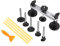 Ausbeulwerkzeug,Dellen Reparaturset Auto Auto-lacklosen Ziffer-Reparatur Handwerkzeug-Kit-Set-Instrument-Karosserie-Hagel-Schaden-Fix-Brücke Ziehen Dent Klebstoffkleber-Entfernung Tab