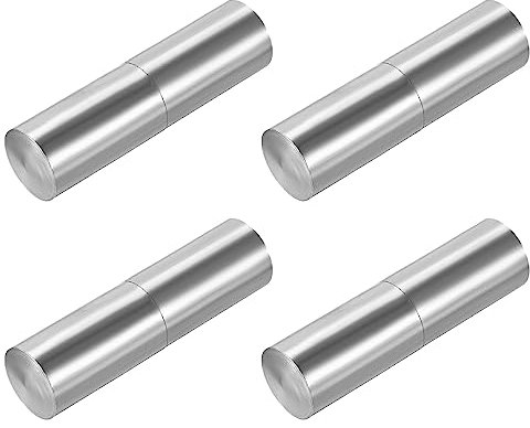 METALLIXITY Saldare Barile Cerniere (60mmx16mm) 4Set, Inossidabile Acciaio Cerniera Perno - per Casa Porta, Cancello, Finestra