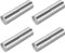 METALLIXITY Soudure Sur Baril Charnières (60mmx16mm) 4Ensembles, Inox Acier Charnière Broche - pour Maison Porte, Portail, Fenêtre