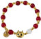 2024 Bracelet Animal zodiaque chinois du nouvel an Bracelet Dragon chanceux pour les femmes hommes Bracelet perlé élastique de bonnes perspectives signe de bénédiction pour les adolescentes (A)