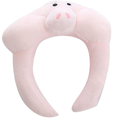 Niedliches Plüsch-Schweine-Stirnband für Damen und Mädchen, Festival-Haarreifen, Haarreifen, Zubehör