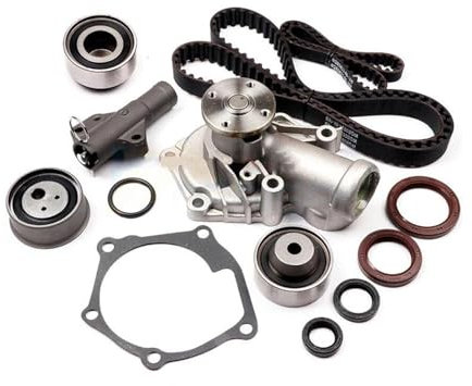 BENSIL Zahnriemen Für Mitsubishi Für Eclipse Für GALANT Für Lancer Für Outlander 16V 2378cc 2,4 L 2004-2007 4G69 Motor-Zahnriemen-Wasserpumpensatz Autogürtel