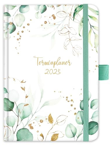 Taschenkalender 2025-2026 - Kalender 2025 2026 A6 von August 2025 bis Juli 2026, A6 Terminplaner 2025-2026, Wochenplaner mit Hardcover, 2 Lesezeichen, Stiftschlaufe, 15.5 x 10.5 cm, Blätter