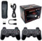 Console rétro sans fil améliorée Game Stick - Plus de 30 000 jeux classiques, 15 émulateurs, sortie HDMI 4K, 2 télécommandes sans fil de 2,4 GHz (64 Go de mémoire)