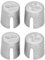 Flaconi 2 Paia Auto Batteria Post Riparazione Spessori Posti,Adattatore Poli Batteria,Morsetti Batteria Auto Manicotti per Terminali Batteria,per Connessioni di Batterie Post lato Positivo e Negativo