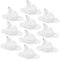 Operitacx 10pcs Sensor Bracket Set Infrared Alarm Mounting Bracket Wall Mount for Alarm Detector Universal Fit Plastic Metal Construction