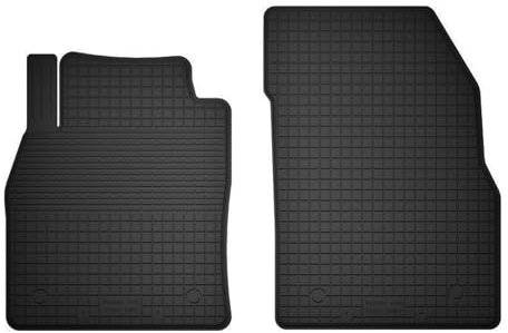 Wielganizator Gummimatten vorne passend für Volvo XC90 I (2002-2014) SUV 7 Personen. | 2-teiliges Set, nur vorn | bessere Passform als universelle Matten | Schwarz