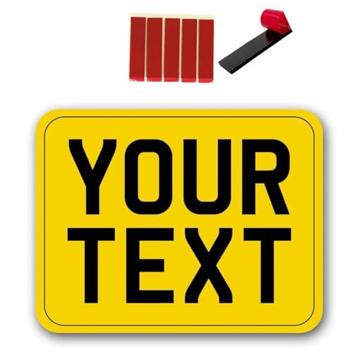 DTS Motorbike Number Plate 9x7-100% ROAD/MOT Legal - Premium Quality UK Registration Number Plate