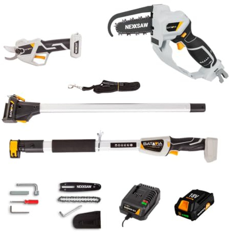 Batavia 18V Pruning Power Set | Inkl. 2.0Ah Akku und 2.4A Ladegerät