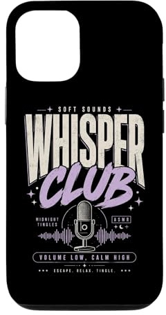 Hülle für iPhone 12/12 Pro Whisper Club Midnight Tingles Ruhige ASMR-Geräusche