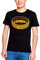 Elbenwald Herr der Ringe Herren T-Shirt Gefährten des Rings Baumwolle schwarz - M