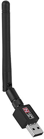 Clé USB, 300 Mbits/s 2.4Ghz Adaptateur WiFi Carte Réseau sans Fil USB2.0 pour 2000/XP/Vista/7/8/10/MAC/Linux.