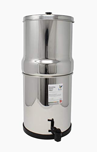 Purificateur d'eau à gravité British Berkefeld 12L équipé de 2 cartouches atc supersterasyl