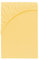 Class Home Collection Spannbettlaken 90x200cm - 100x200cm Jersey Baumwolle Maisgelb