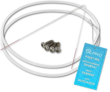 DL-pro 2x Pumpentopf Reparatursatz Ø182mm Dichtung für Bosch Siemens 12005317 12005744 Pumpentopfdichtung bei Fehler E15 für Spülmaschine Geschirrspüler Neff Constructa Logixx Extraklasse iQ300