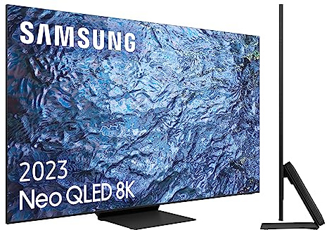 SAMSUNG TV Neo QLED 8K 2023 85QN900C Smart TV de 85 con Quantum Matrix Technology Pro, Procesador Neural 8K con IA, Neo Quantum HDR 8K+, 90W con Dolby Atmos® y Motion Xcelerator Turbo Pro