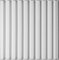 3D Paneele PVC Kunststoffpaneele Wandpaneele Gaming Zimmer Wand Decke 3D Optik Lamellen Slats (40) hochwertige & harte PVC 3D Platten