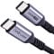 SUMPK Câble USB 4 de 1m 240w, câble USB c, transfert de données de 40 Gbit/s, moniteur vidéo 8K pour prise Thunderbolt 4, ordinateur portable de type C, concentrateur, Dock
