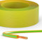 hb-digital Cavo di messa a terra, 100 m, 4 mm2, H07V-K, 1 x 4 mm², flessibile, in rame, per impianti PV, linea di alimentazione solare, linea di cablaggio in PVC, filo fine, verde, giallo