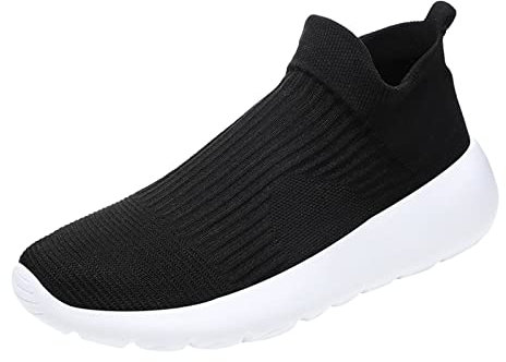 NOAGENJT stivali donna scarpe uomo eleganti nere stivali uomo alti neri stivali uomo moto sports shoe 46 12.99