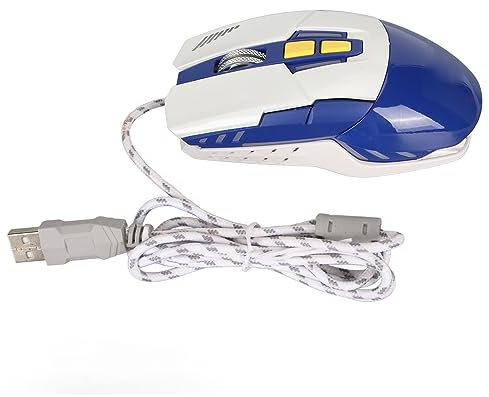 Elprico Souris de Jeu Filaire, Souris D'ordinateur Optique USB en Forme de Voiture de Sport, 4 DPI Réglables jusqu'à 3200 Souris D'ordinateur, Souris Mécanique de Sport électronique G7