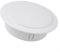 Gbtdoface Capuchon rond en plastique, 40 à 100 mm - Cache-trou mural décoratif - Bouches d'aération rondes en maille (100 mm)