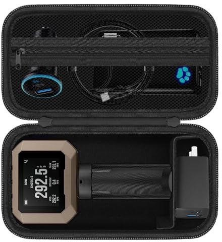 Hard Carrying Case for Xero C1 Pro/Xero C2 Compact Chronograph, Black | Sturdy Shock-Absorbing Shell, Inner Mesh Pocket for Cables & Tripod Gear, Dust Resistant, Outdoor Shooting & Home Storage