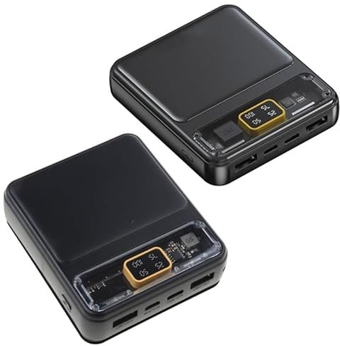 FUXIU Batterie externe à charge rapide, 3 x batteries 18650 - Coque extérieure (batterie non incluse) - Sortie DC5 V 2 A - Essentiels de voyage