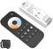 LED-Dimmer, CCT-Schalter, 12 V, 24 V, 10 A, 2 Kanäle, 2,4 G, WW CW, einfarbiger LED-Lichtstreifen, 12 Volt-Controller(Controller C)