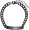 Heideman Armschmuck mit Gravur personalisiert mit Texten - Edelstahl Armband in schwarz - Pärchen Armband mit Text - Partner Armbänder für Frauen - Bis zu 25 Zeichen