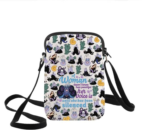 KEYCHIN Bösewicht Ursula Umhängetasche Ursula Sea Witch Fans Geschenke Bösewichte Ursula Meer Hexe Umhängetasche Ursula Hexe Geschenke, Ursula Women