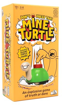 Big Potato Mine Turtle: Truth or Dare – Party Game for Adults with 100+ Wild Missions | Hilarious Game Night Fun for 2–6 Players