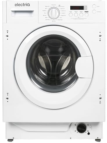 electriQ 9kg 1400rpm Integrated Washing Machine - White