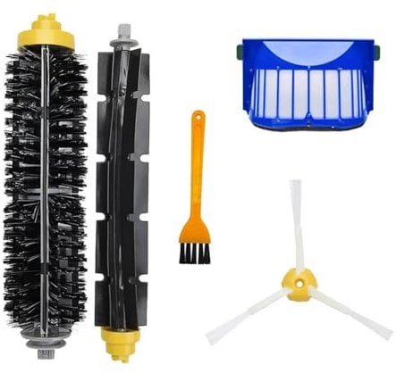 XEDLAMP For IRobot, Roomba Serie 675 650 690 600 Accessori Pezzi di ricambio Kit di ricambio for aspirapolvere Spazzola laterale in setola FILTRO HEPA Kit aspirapolvere robot(SH)
