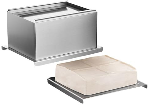 - Stainless Steel Mould - Professional Cheese Press, Modern Manufacturer | Healthy Vegan Box, Food Mould Tray, Durable Cooking Frame, Homemade Kitchen Work