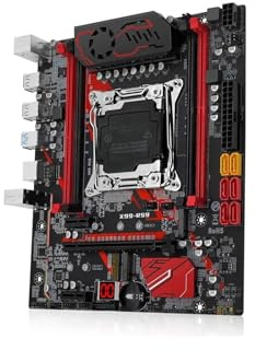 Carte mère X99 RS9, Socket LGA 2011-3, Compatible avec Les processeurs Xeon E5 2667, 2690, 2680 V4, 2670 et 2650 V3, mémoire DDR4, SSD NVMe M.2, Format M-ATX.