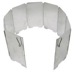 9 plaques Mini réchaud de camping pliante Vent écran pare-brise