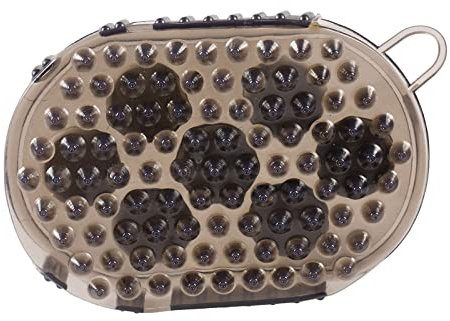 HORZE Magnetische Massagebürste, Grau,