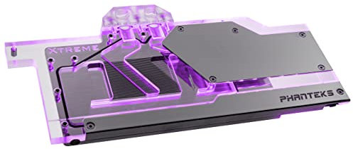 PHANTEKS Glacier RTX 2080Ti/2080/2070 Gigabyte Aorus GPU Full Water Block, DRGB - Chrome