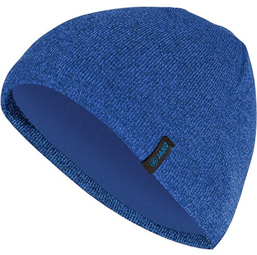 JAKO Strickmütze, Größe:Junior, Farbe:royal meliert