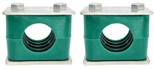 Hydraulic Pipe Clamp 2PCS Plastic Pipe Clamps Standard Metric Tube Hose Clips for 28mm Outer Diameter Pipe